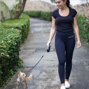 Skinnify Black Leggings Size X-Large